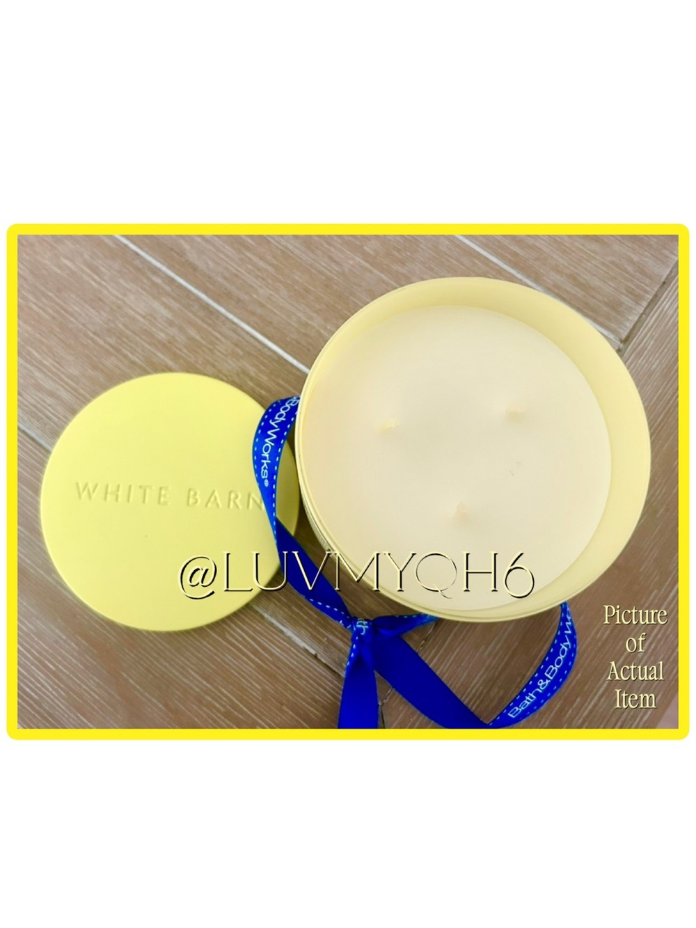 Bath & Body Works "Kitchen Lemon" 3-Wick Candle - Picture 2 of 3
